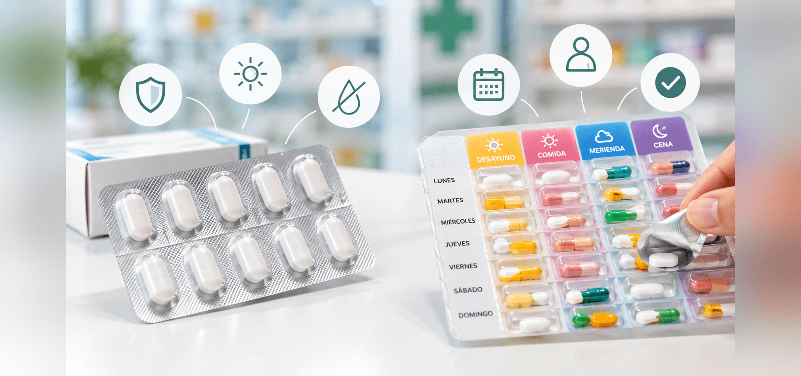 Qué es un blíster de medicamentos y qué tipos hay